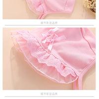 Load image into Gallery viewer, Baby Girls Solid Color Rompers Wholesale 23020602
