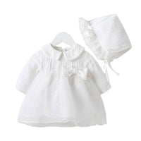 Load image into Gallery viewer, Baby Girls Solid Color Dresses Wholesale 23020604
