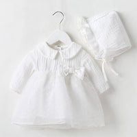 Load image into Gallery viewer, Baby Girls Solid Color Dresses Wholesale 23020604
