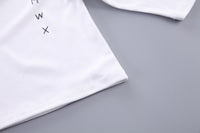 Load image into Gallery viewer, 3 Pieces Set Baby Kid Boys Letters Tops And Color-blocking Shirts And Pants Wholesale 230206102
