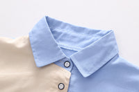 Load image into Gallery viewer, 2 Pieces Set Baby Kid Boys Cartoon Print Tops And Letters Jeans Wholesale 230206112
