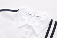 Load image into Gallery viewer, 2 Pieces Set Baby Kid Boys Striped Polo Shirts And Shorts Wholesale 230206125

