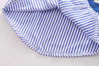 Load image into Gallery viewer, 2 Pieces Set Baby Kid Boys Striped Letters Cartoon Print Shirts And Jeans Wholesale 230206152
