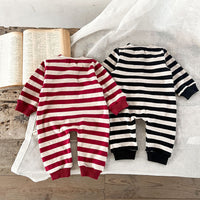 Load image into Gallery viewer, Baby Unisex Striped Jumpsuits Wholesale 230206158

