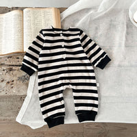 Load image into Gallery viewer, Baby Unisex Striped Jumpsuits Wholesale 230206158
