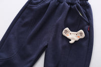 Load image into Gallery viewer, 2 Pieces Set Baby Kid Boys Striped Animals Cartoon Hoodies Sweatshirts And Pants Wholesale 230206170
