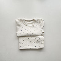 Load image into Gallery viewer, 2 Pieces Set Baby Girls Flower Print Tops And Pants Wholesale 230206207
