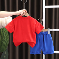 Load image into Gallery viewer, 2 Pieces Set Baby Kid Boys Cartoon T-Shirts And Shorts Wholesale 230206208
