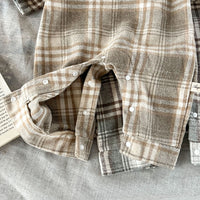 Load image into Gallery viewer, Baby Unisex Checked Rompers Jumpsuits Wholesale 230206215
