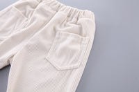 Load image into Gallery viewer, 2 Pieces Set Baby Kid Boys Solid Color Shirts And Pants Wholesale 230206224
