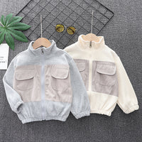Load image into Gallery viewer, Baby Kid Boys Color-blocking Jackets Outwears Wholesale 230206235
