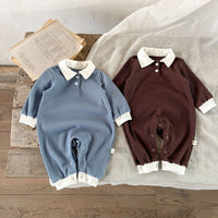 Load image into Gallery viewer, Baby Unisex Color-blocking Jumpsuits Wholesale 230206259
