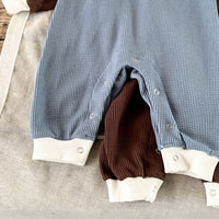 Load image into Gallery viewer, Baby Unisex Color-blocking Jumpsuits Wholesale 230206259
