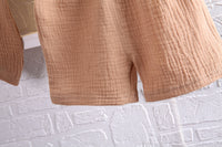 Load image into Gallery viewer, 2 Pieces Set Baby Kid Boys Solid Color T-Shirts And Shorts Wholesale 23020628
