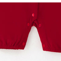 Load image into Gallery viewer, Baby Girls Flower Embroidered Rompers Wholesale 23020629
