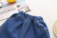 Load image into Gallery viewer, 2 Pieces Set Baby Kid Boys Striped Letters Polo Shirts And Solid Color Pants Wholesale 230206315
