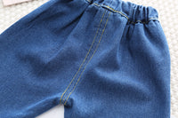 Load image into Gallery viewer, 2 Pieces Set Baby Kid Boys Striped Letters Polo Shirts And Solid Color Pants Wholesale 230206315
