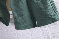 Load image into Gallery viewer, 2 Pieces Set Baby Kid Boys Solid Color T-Shirts And Shorts Wholesale 23020632
