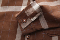 Load image into Gallery viewer, 3 Pieces Set Baby Kid Boys Checked Shirts And Solid Color Jackets Outwears And Pants Wholesale 230206321
