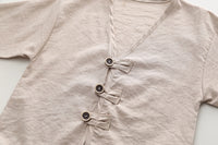 Load image into Gallery viewer, 3 Pieces Set Baby Kid Boys Checked Shirts And Solid Color Jackets Outwears And Pants Wholesale 230206321
