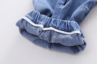 Load image into Gallery viewer, 2 Pieces Set Baby Kid Boys Striped Cartoon Tops And Solid Color Pants Wholesale 230206322
