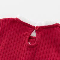 Load image into Gallery viewer, Baby Girls Bow Rompers Wholesale 23020635
