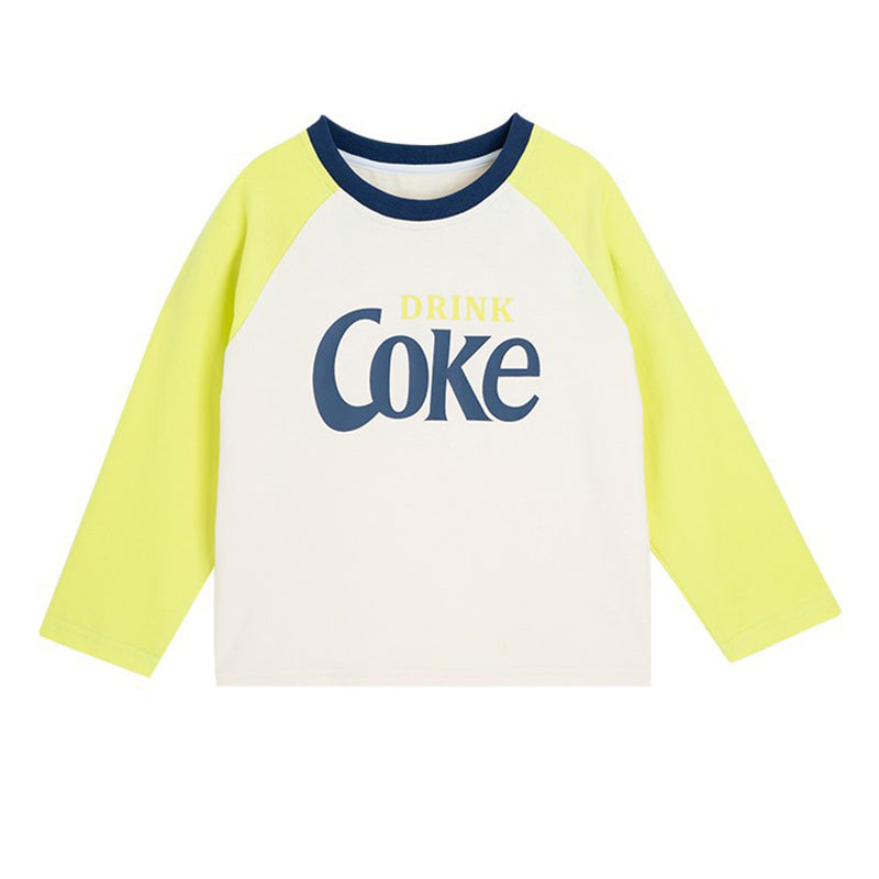 Baby Kid Girls Letters Color-blocking Tops Wholesale 230206381