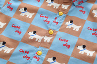 Load image into Gallery viewer, 2 Pieces Set Baby Kid Boys Letters Animals Cartoon Print Shirts And Striped Pants Wholesale 230206388
