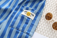 Load image into Gallery viewer, 2 Pieces Set Baby Kid Boys Letters Animals Cartoon Print Shirts And Striped Pants Wholesale 230206388
