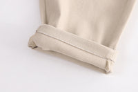 Load image into Gallery viewer, 3 Pieces Set Baby Kid Boys Solid Color Shirts Crochet Vests Waistcoats And Pants Wholesale 230206396
