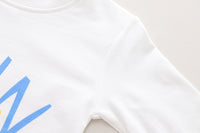 Load image into Gallery viewer, 3 Pieces Set Baby Kid Boys Alphabet Print Tops Graphic Jackets Outwears And Pants Wholesale 230206407
