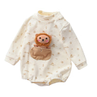 Load image into Gallery viewer, Baby Unisex Animals Cartoon Print Rompers Wholesale 230206428
