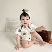 Load image into Gallery viewer, Baby Unisex Cartoon Print Rompers Wholesale 230206429

