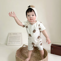 Load image into Gallery viewer, 2 Pieces Set Baby Unisex Cartoon T-Shirts And Shorts Wholesale 230206432
