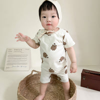 Load image into Gallery viewer, 2 Pieces Set Baby Unisex Cartoon T-Shirts And Shorts Wholesale 230206432

