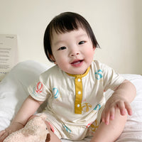 Load image into Gallery viewer, Baby Unisex Print Rompers Wholesale 230206434
