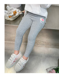 Load image into Gallery viewer, Baby Kid Girls Solid Color Cartoon Pants Leggings Wholesale 230206443
