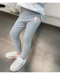 Load image into Gallery viewer, Baby Kid Girls Solid Color Cartoon Pants Leggings Wholesale 230206443
