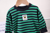 Load image into Gallery viewer, 2 Pieces Set Baby Kid Boys Striped Tops And Pants Wholesale 230206479
