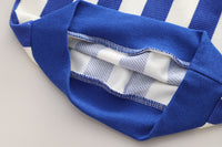 Load image into Gallery viewer, 2 Pieces Set Baby Kid Boys Striped Tops And Solid Color Jeans Wholesale 230206480
