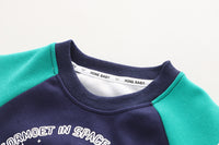 Load image into Gallery viewer, 2 Pieces Set Baby Kid Boys Cartoon Print Hoodies Sweatshirts And Letters Pants Wholesale 230206481
