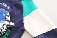 Load image into Gallery viewer, 2 Pieces Set Baby Kid Boys Cartoon Print Hoodies Sweatshirts And Letters Pants Wholesale 230206481
