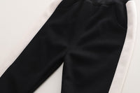 Load image into Gallery viewer, 3 Pieces Set Baby Kid Boys Letters Tops Jackets Outwears And Striped Pants Wholesale 230206484
