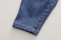 Load image into Gallery viewer, 3 Pieces Set Baby Kid Boys Checked Shirts Cartoon Vests Waistcoats And Letters Jeans Wholesale 230206485
