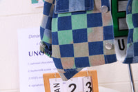 Load image into Gallery viewer, 3 Pieces Set Baby Kid Boys Letters Tops Checked Jackets Outwears And Pants Wholesale 230206488
