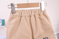 Load image into Gallery viewer, 3 Pieces Set Baby Kid Boys Letters Tops Checked Jackets Outwears And Pants Wholesale 230206488
