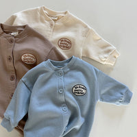 Load image into Gallery viewer, Baby Unisex Letters Embroidered Jumpsuits Wholesale 230206493
