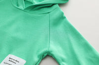 Load image into Gallery viewer, 2 Pieces Set Baby Kid Boys Letters Hoodies Sweatshirts And Solid Color Pants Wholesale 230206510
