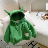 Load image into Gallery viewer, Baby Kid Boys Solid Color Letters Cartoon Hoodies Sweatshirts Wholesale 23020663
