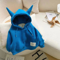 Load image into Gallery viewer, Baby Kid Boys Solid Color Letters Cartoon Hoodies Sweatshirts Wholesale 23020663
